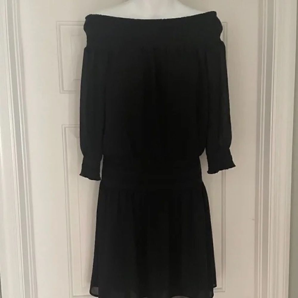 Women's Michael Kors Off Shoulder Mini Dress Size Small - Picture 2 of 4